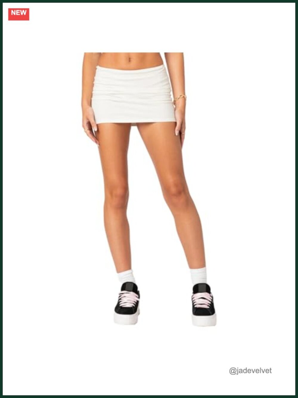 Low Rise Mini Skirt Stretch Y2k Aesthetic Club Skirt Streetwear